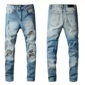 acheter amiri jeans fit pantalons ar665020150 blue